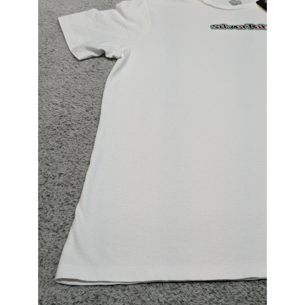 Levi's Silvertab Logo T-Shirt Men's Large‎ White NWT